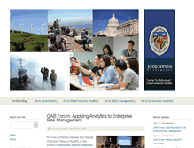 Tablet Screenshot of governmentalstudies.com